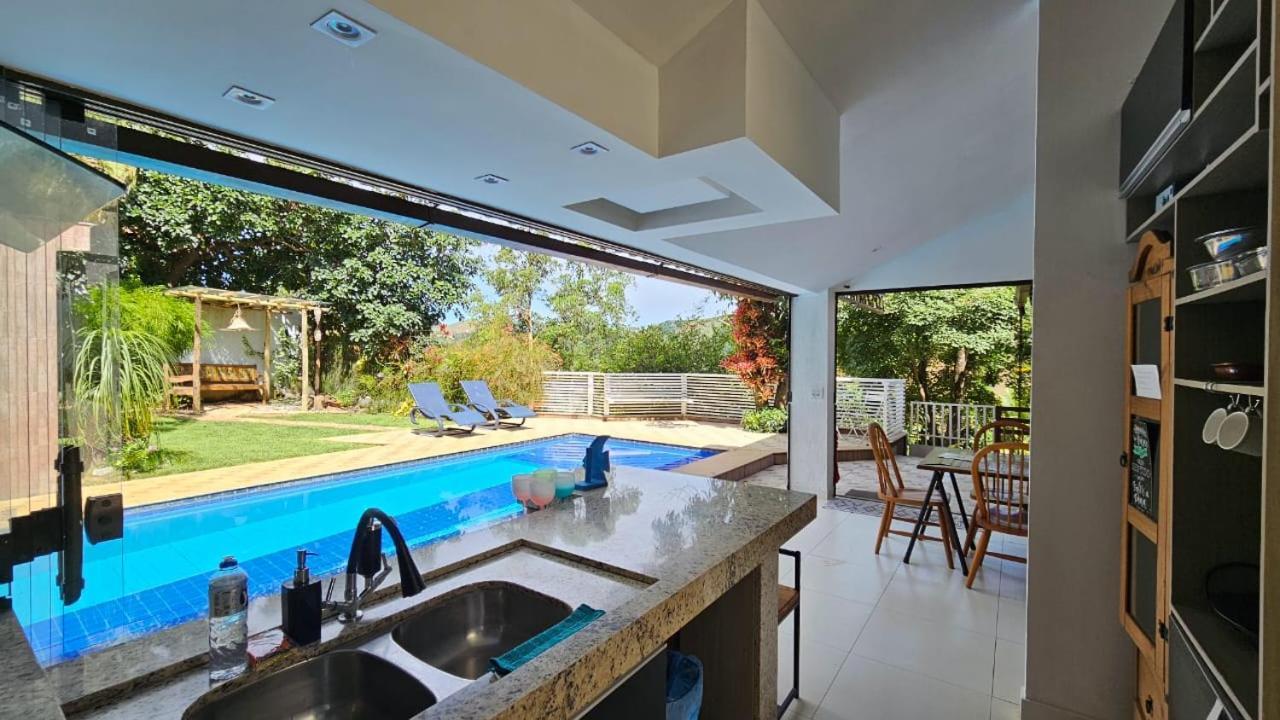 Casa De Campo - Vista Da Montanha Villa เปโตรโปลิส ภายนอก รูปภาพ